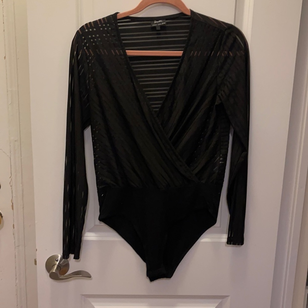 Bardot sheer body suit